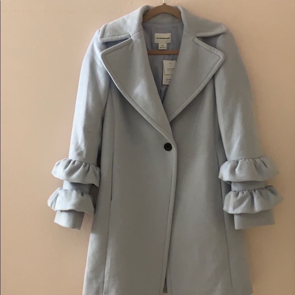 Light blue princess peacoat